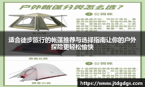适合徒步旅行的帐篷推荐与选择指南让你的户外探险更轻松愉快